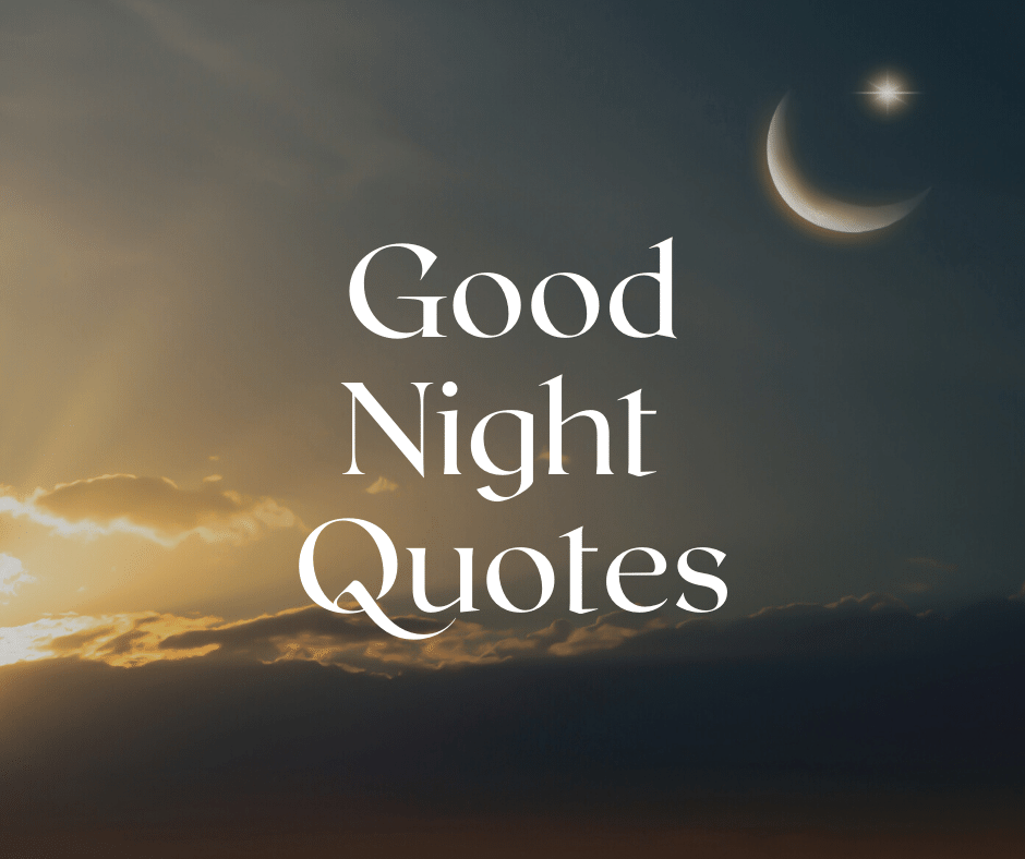 Good Night Quotes In English Good Night Quotes In English