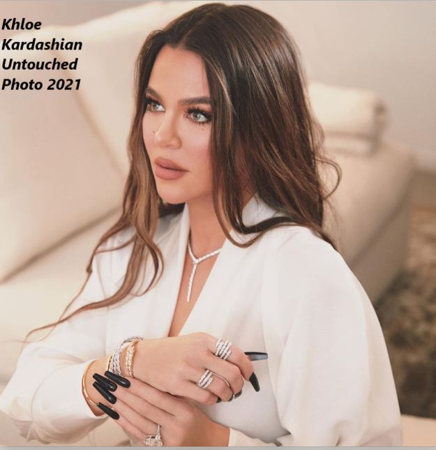 Khloe Kardashian Untouched Photo 2021