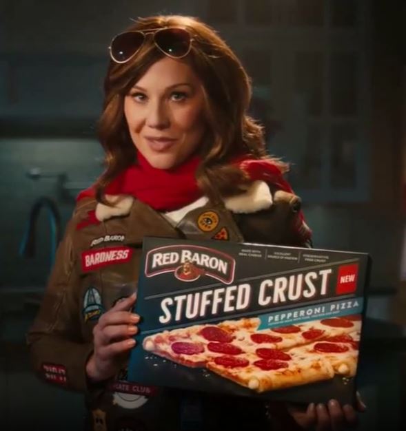 Red Baron Pizza Commercial Actress