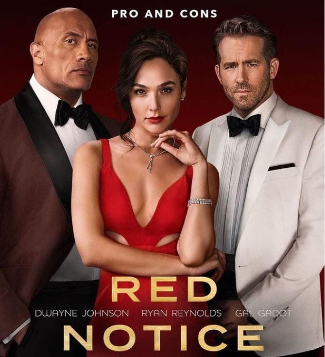 Red Notice Netflix Release Date UK