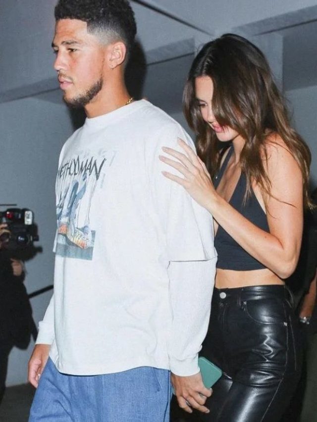 Kendall Jenner Was Seen With Devin Booker Wearing A Revealing Shirt