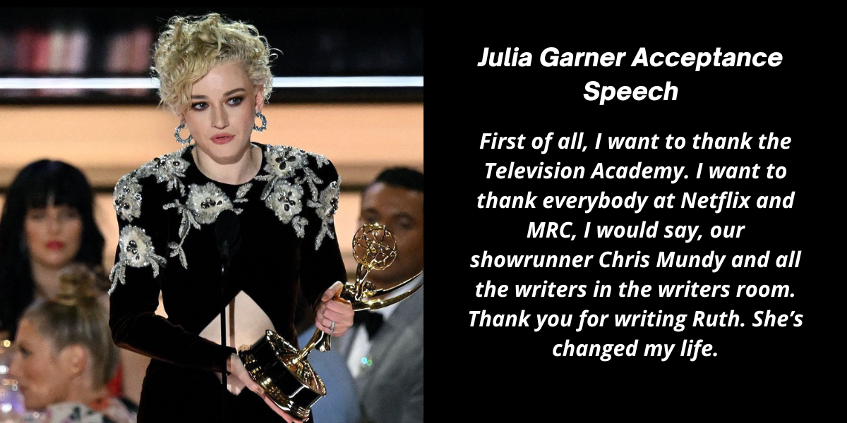 Julia Garner Acceptance Speech