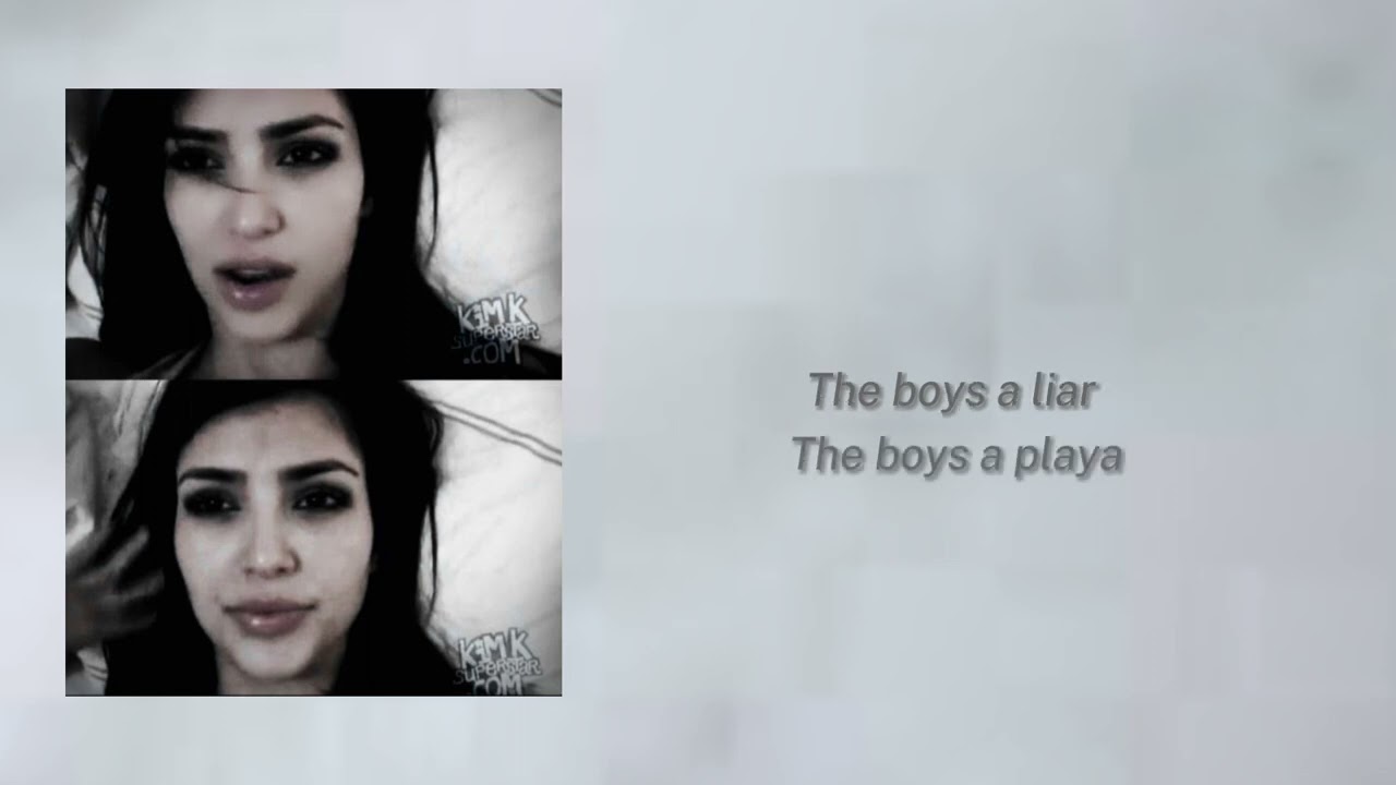 Boy s a liar Lyrics PinkPantheress
