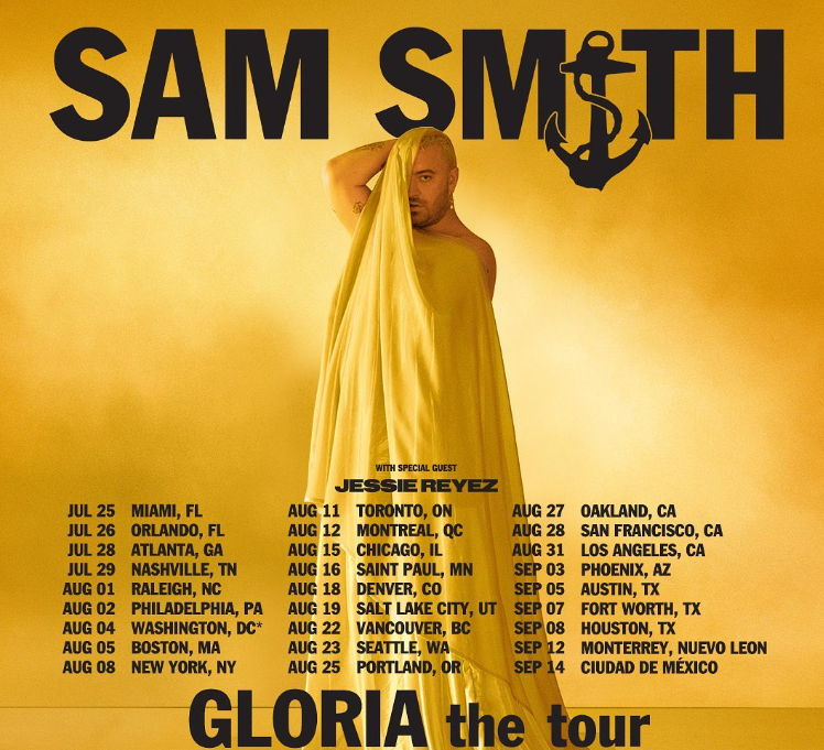 Price Of Sam Smith 2023 Gloria Concert Ticket And Dates