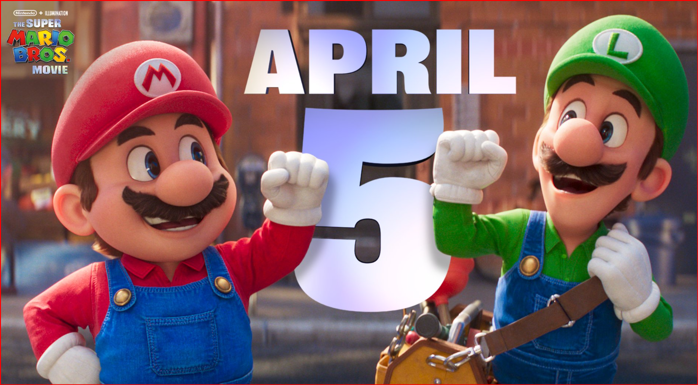 The Super Mario Bros. Movie Release Date UK 2023