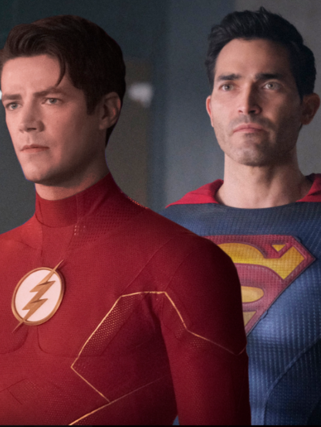 Superman (Tyler Hoechlin) and The Flash (Grant Gustin)