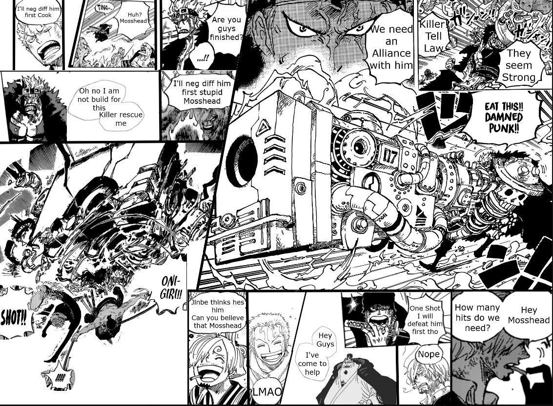 One Piece chapter 1086